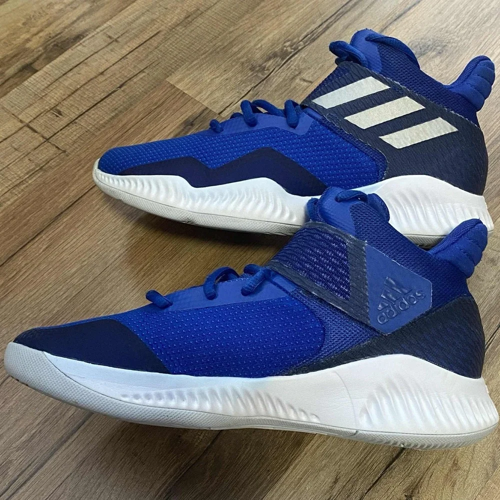 Adidas Bounce Basketball‎ Shoes Royal Blue Men Size 5.5 US BB7297